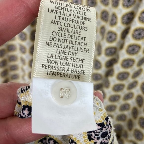 Nordstrom Max Studio Print Sleeveless Tiered Midi Dress Size Large Lightweight L - Picture 10 of 13